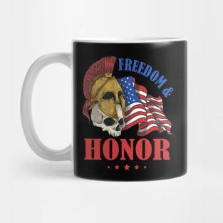 Army Freedom and Honor Veteran Mug